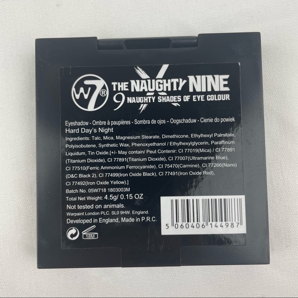 W7 Glitter Liquid Lip Color - Packs of 3 Lipsticks + 1 W7 Eyeshadow Palette NWT - Picture 11 of 12